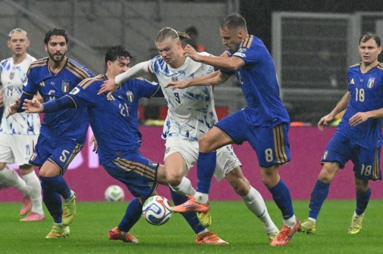 Italy vs Na Uy (02:45 – 17/11) | Xem lại trận đấu